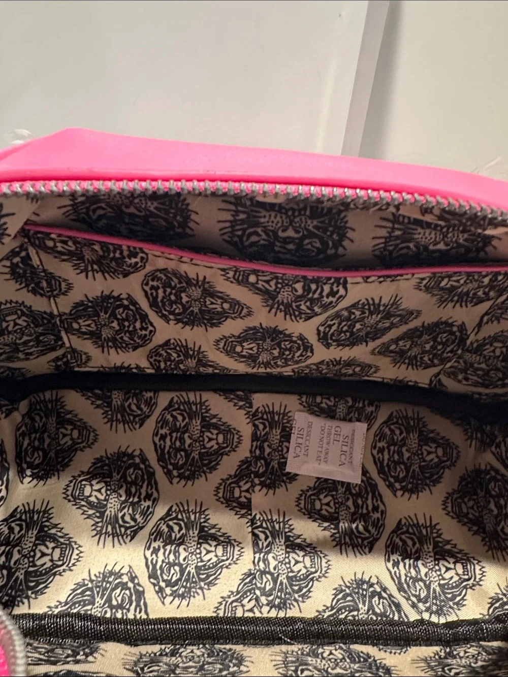 NWT Ed Hardy Pink Harmony Bowling Satchel with adjustable Straps.